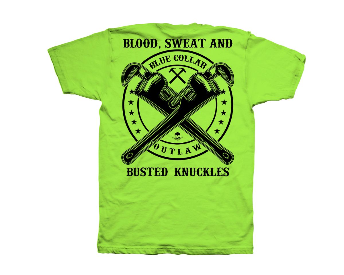 Blue Collar Safety Green